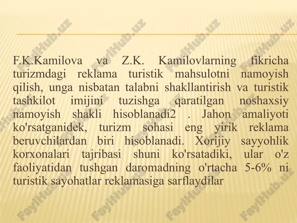 turistik korxonalarni reklamasi - Page 4