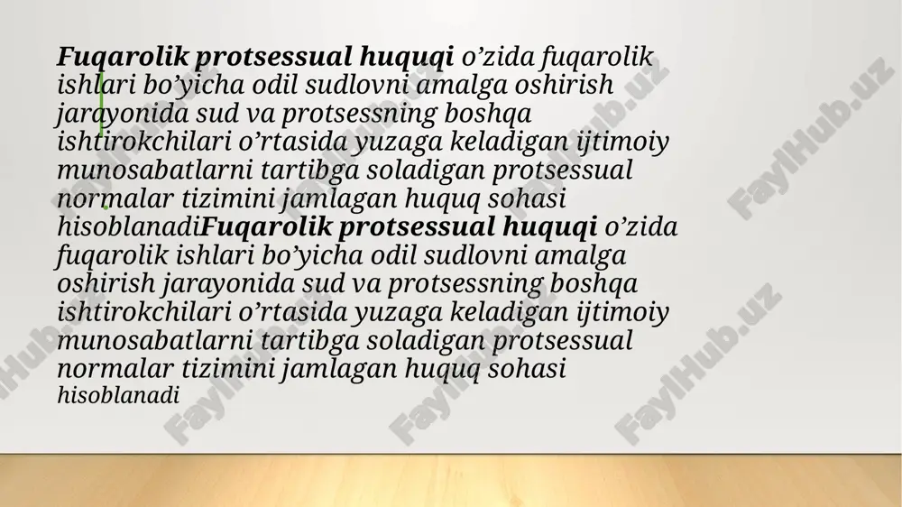 fuqarolik protsessualxukuki faniga kirish - Page 4