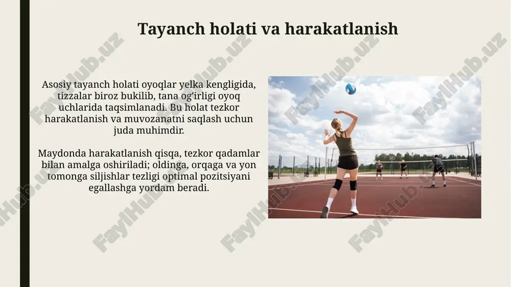 para valeybolda oʻyin texnikasi asoslari - Page 4