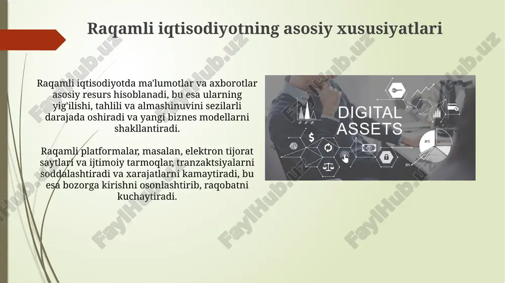 raqamli iqtisodiyot tushunchasi va ahamiyati - Page 4