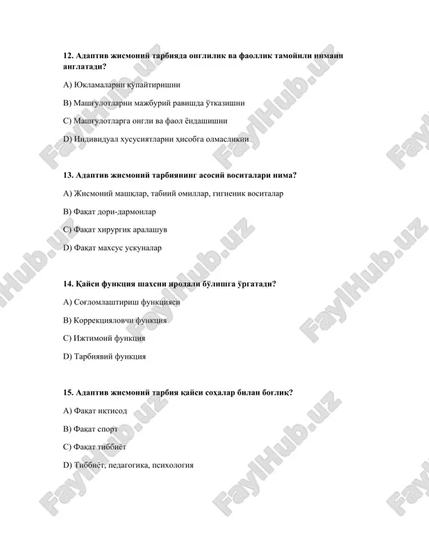 adaptiv jismoniy tarbiya - Page 4