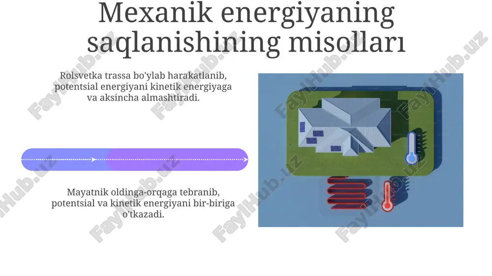 mexanik energiya saqlanish qonuni - Page 4