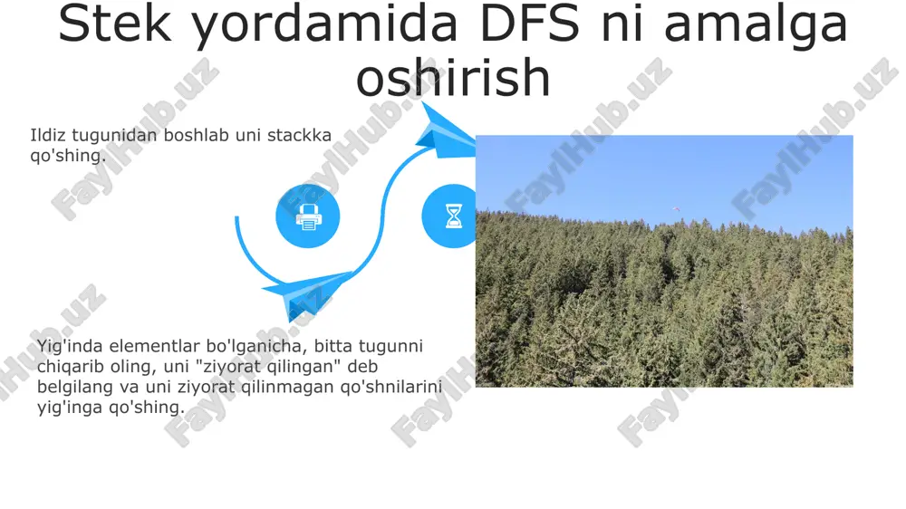 tubiga qarab qidiruv (depth-first search, dfs) algoritmi - Page 4