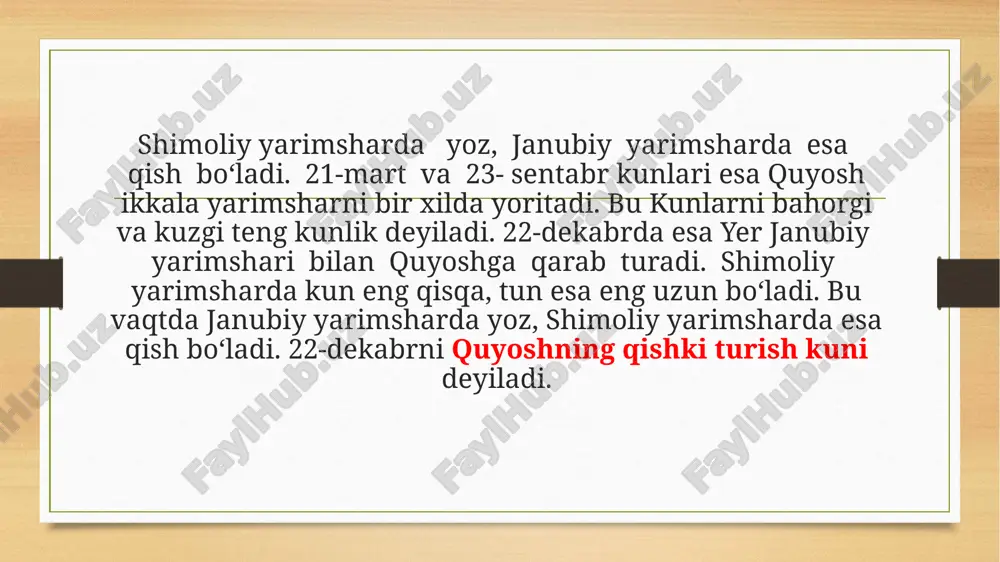 yerning quyosh atrofida aylanishi - Page 4