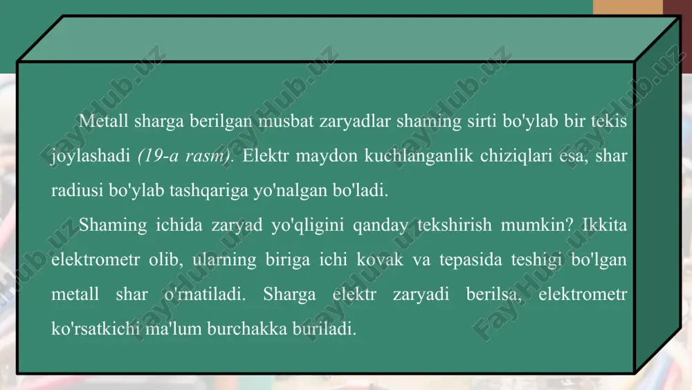 elektr zaryadlarning taqsimlanishi - Page 4