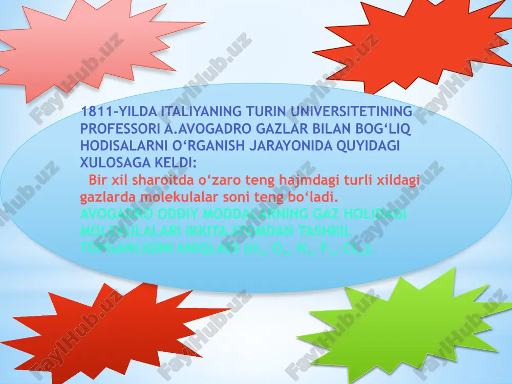 avogadroqonuni, molyarhajm - Page 4