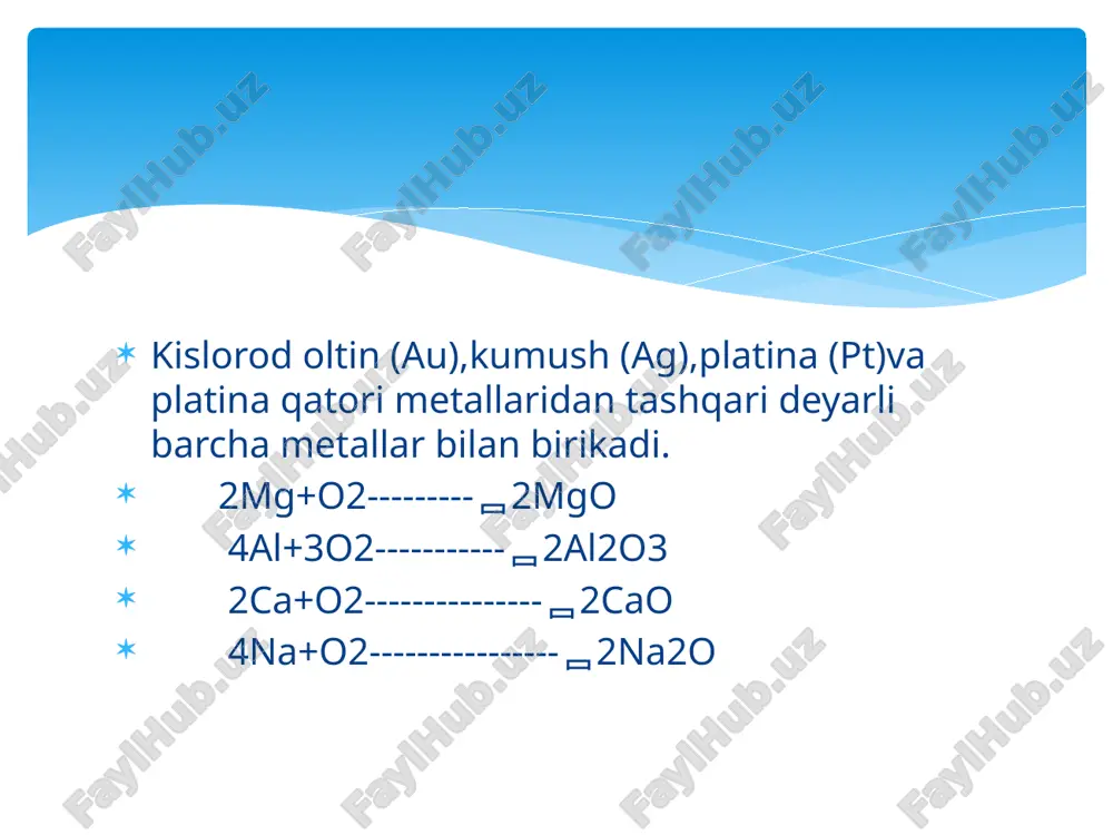 kislorodning kimyoviy xossalari - Page 4