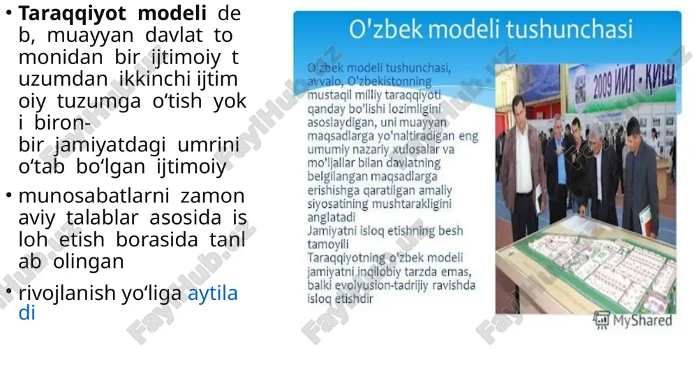 o'zbekiston respublikasi taraqqiyot o'zbek modeli - Page 4