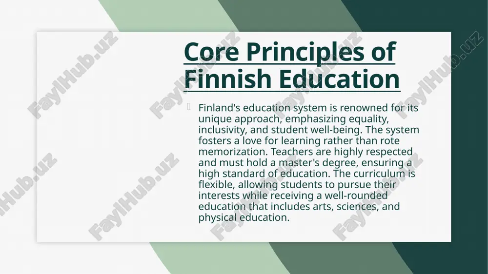 system emphasizes a well-rounded curriculum designed to foster critical thinking and creativity. it combines academic subjects with arts, physical education, and practical skills. this holistic approach ensures that students not only gain knowledge but also develop essential life skills, preparing them for future challenges in a globalized world. key subjects in finlandia education core subjects include mathematics, science, languages, and social studies, which are complemented by arts and physical education. this balanced curriculum allows students to explore their interests while acquiring a robust foundation of knowledge. the inclusion of diverse subjects promotes a comprehensive educational experience. benefits of the curriculum structure finally, the emphasis on collaboration and communication skills equips students with the tools necessary to work effectively in teams. this is vital in today's interconnected world, where teamwork and collaboration are increasingly important. moreover, the focus on creativity and critical thinking prepares students for real-world problem-solving. this approach fosters …