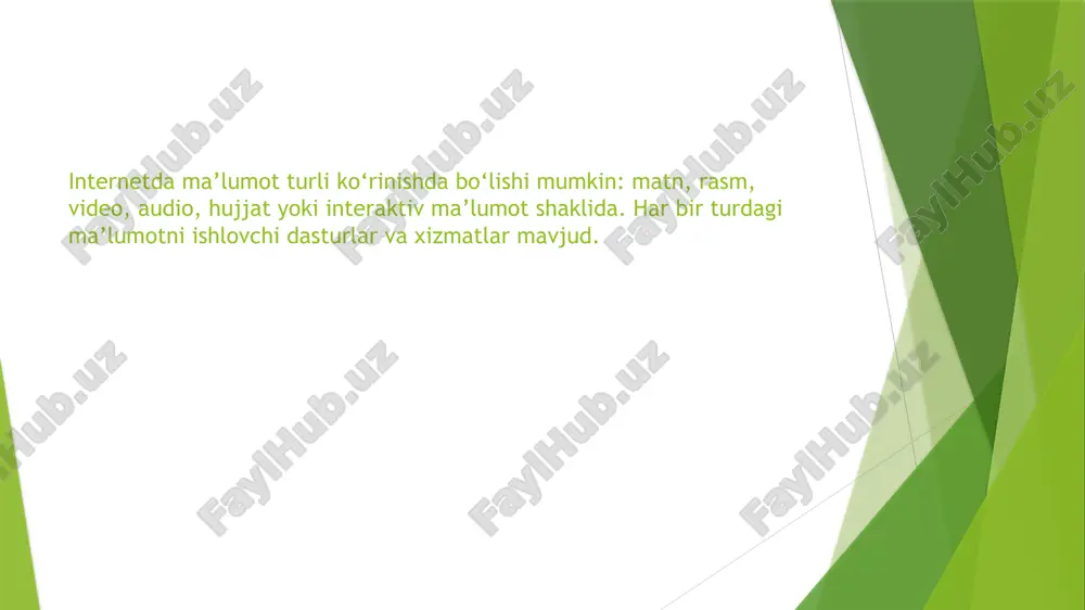 internet tarmoqlarida ma’lumot bilan ishlash - Page 4