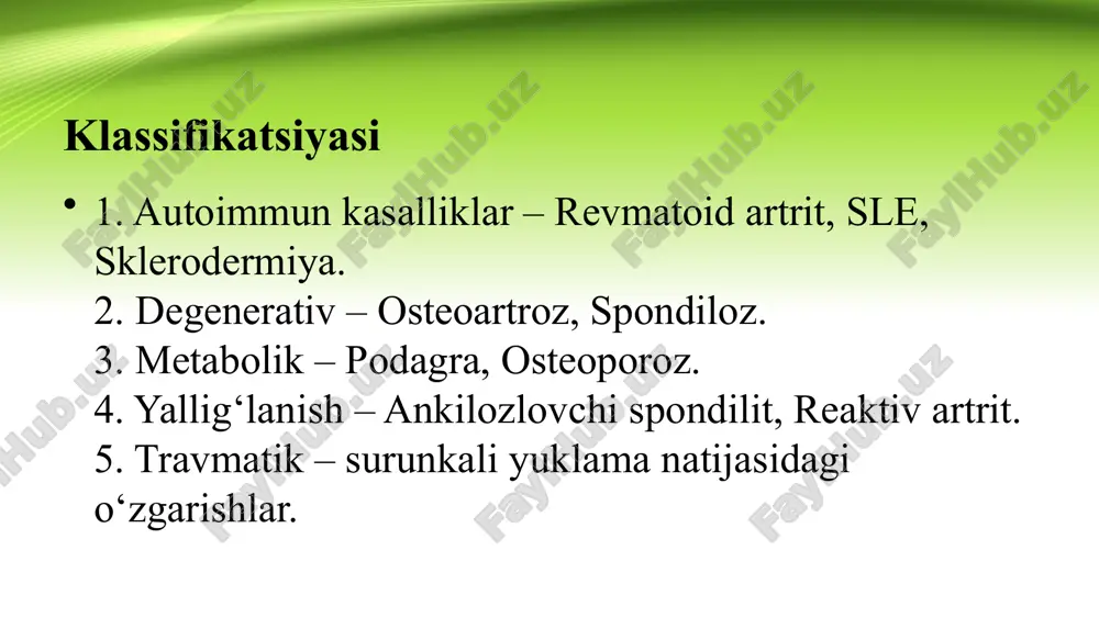 suyak va bo‘g‘imlarning tizimli kasalliklari - Page 4