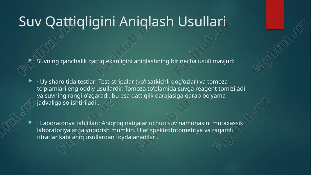 suvning qattiqligi va uni yo’qotish usullari - Page 4