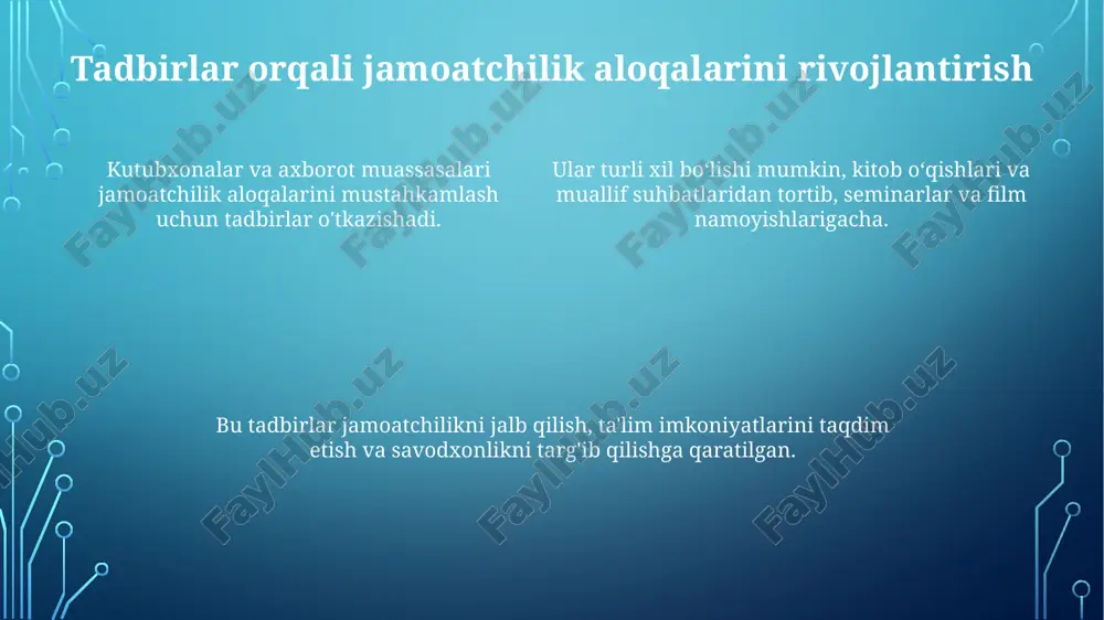 jamoatchilik tadbirlari - Page 4