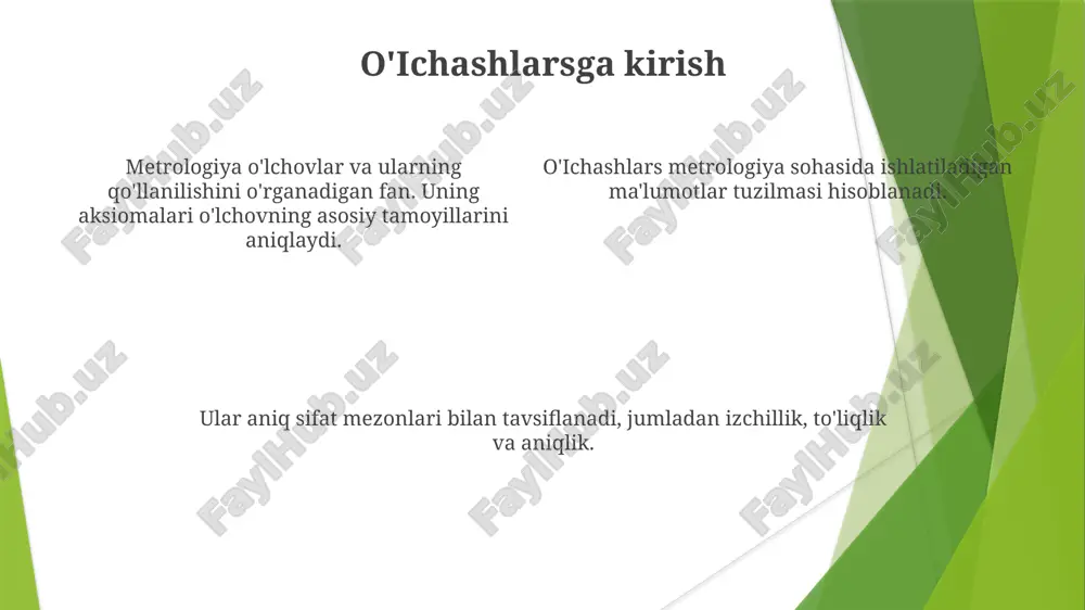 o'ichashlarning sifat mezonlari va metrologiyaning aksiomalari - Page 4