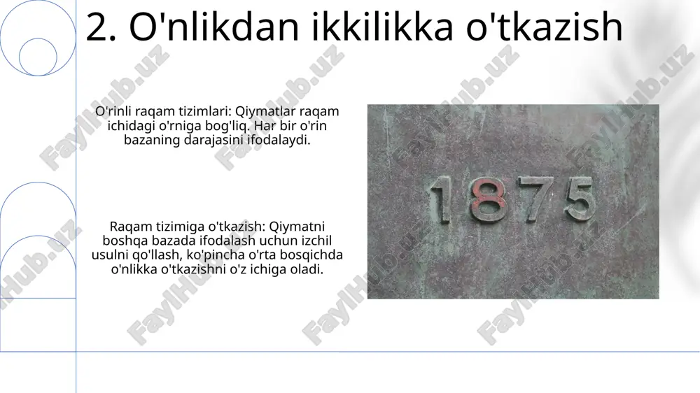 pozitsion va nopozitsion sanoq sistemalari - Page 4