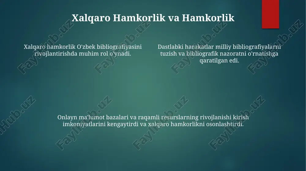 oʻzbekiston biblografiyasining paydo boʻlishi va rivojlanishi - Page 4