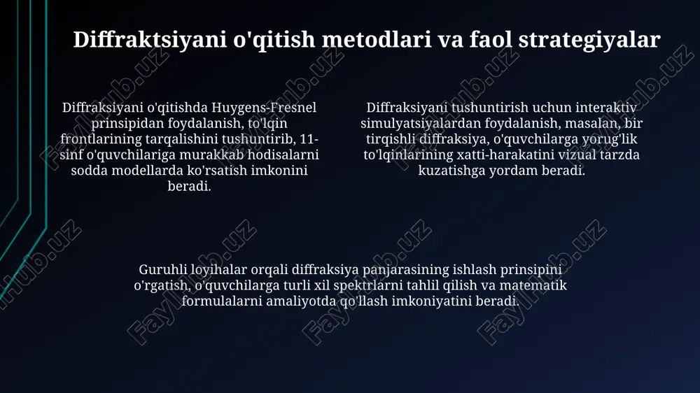 11-sinfda “yorug‘likdifraksiyasi”mavzusinio‘qitishmetodikasi - Page 4
