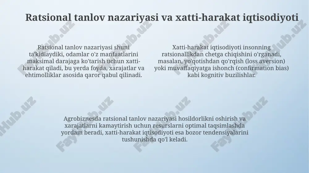 agrobiznesda qaror qabul qilishning nazariy asoslari - Page 4