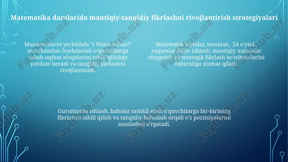 boshlang'ich sinflarda matematika - Page 4