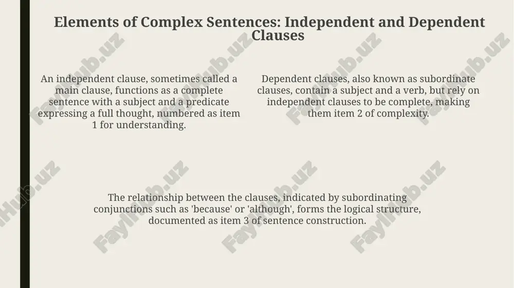 complex sentence - Page 4
