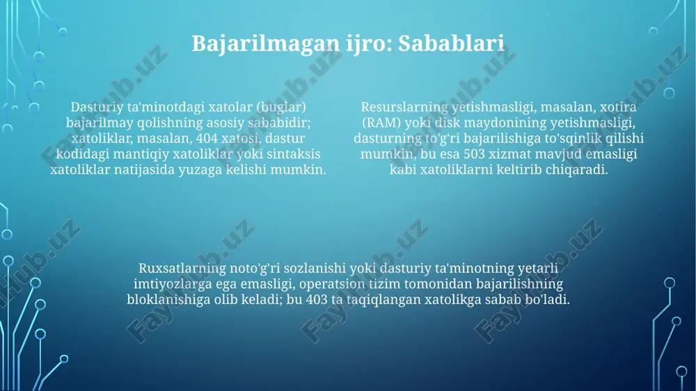 bajarilmadi: nima bo'ldi? - Page 4