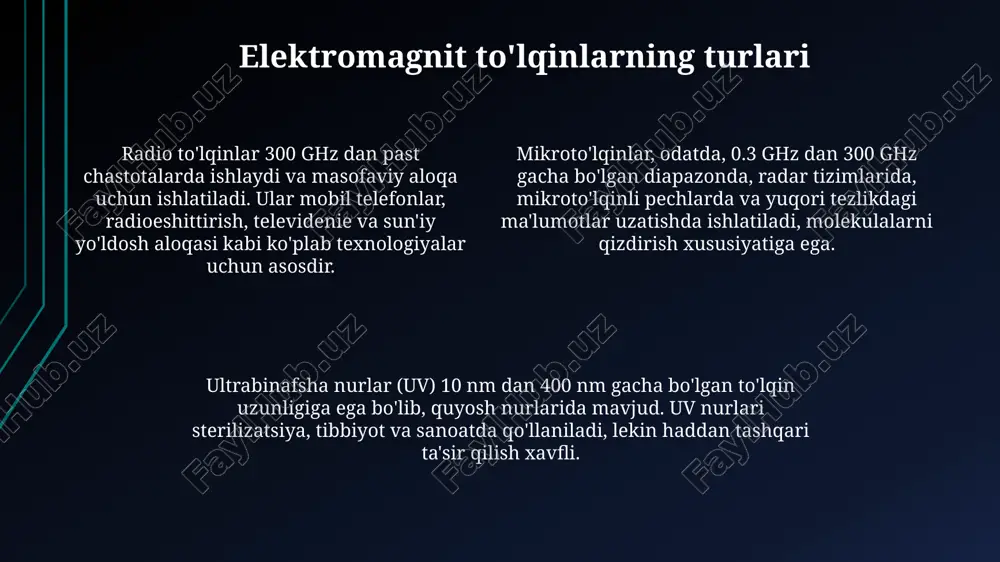 elektromagnit spektrning asoslari - Page 4