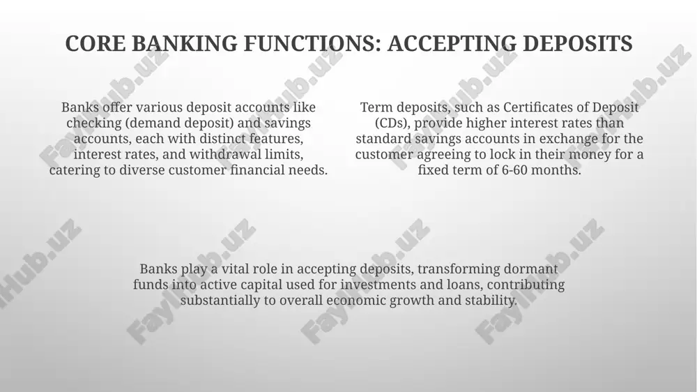 presentation on function of banks - Page 4