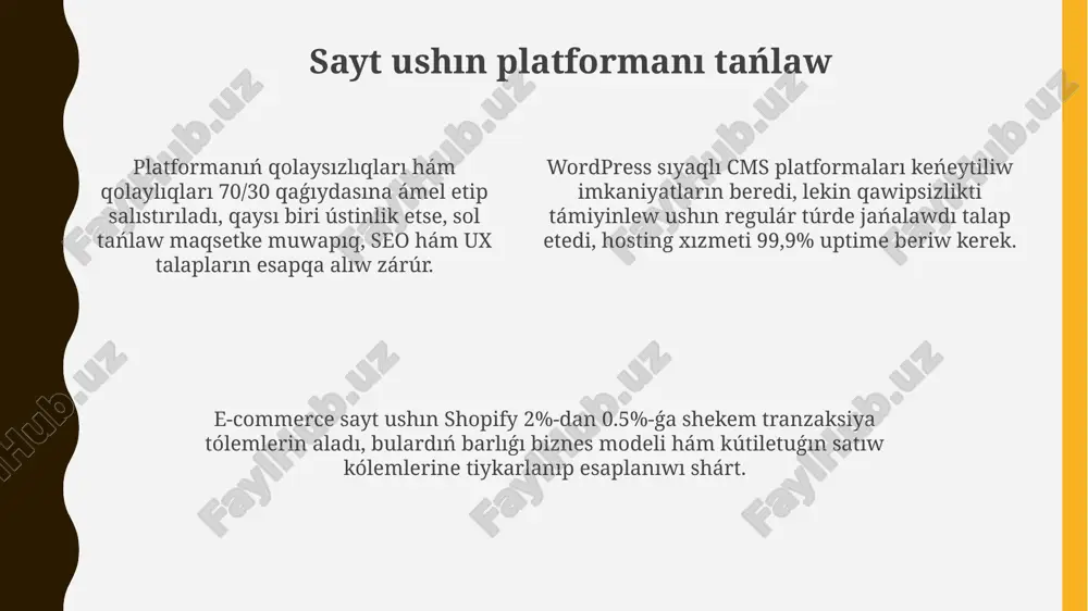o'zimiz paydalanatn web sayt jaratiw - Page 4