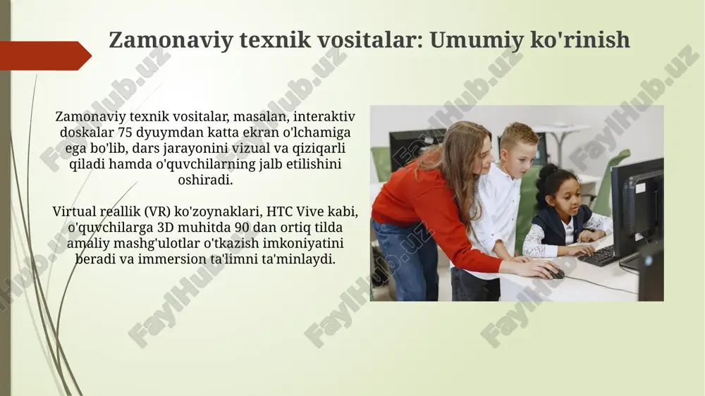 kampyuter lingafon sinflarning zamonaviy texnik va dasturiy vositalari - Page 4