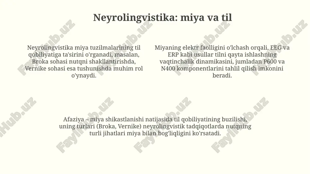 psixolingvistika va neyrolinglingvistika - Page 4