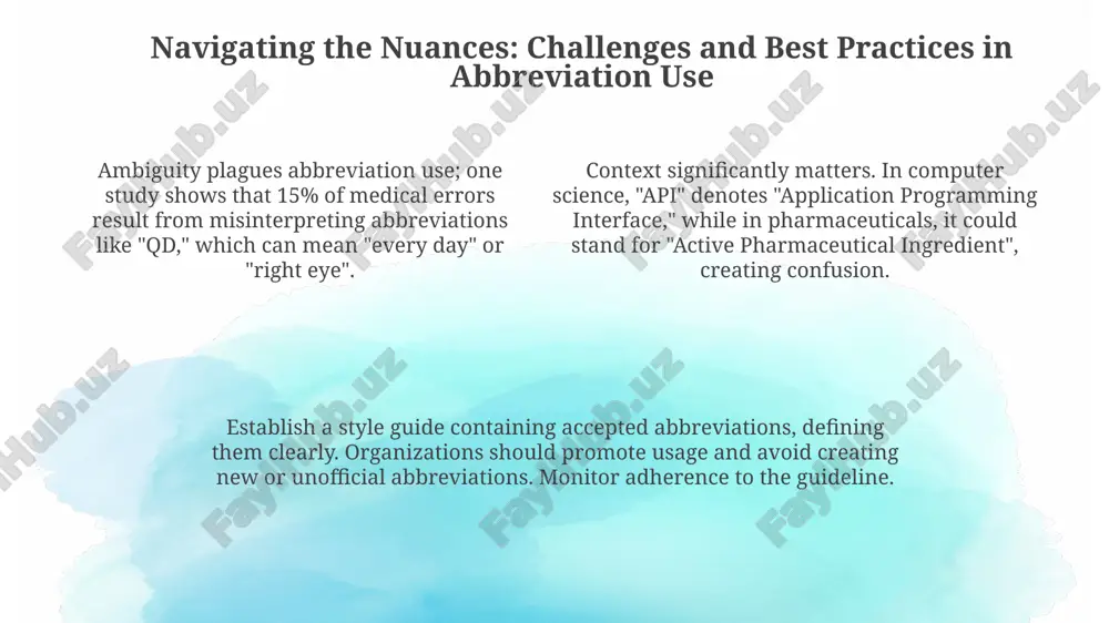 decoding the acronym jungle: an introduction to specialized abbreviations - Page 4