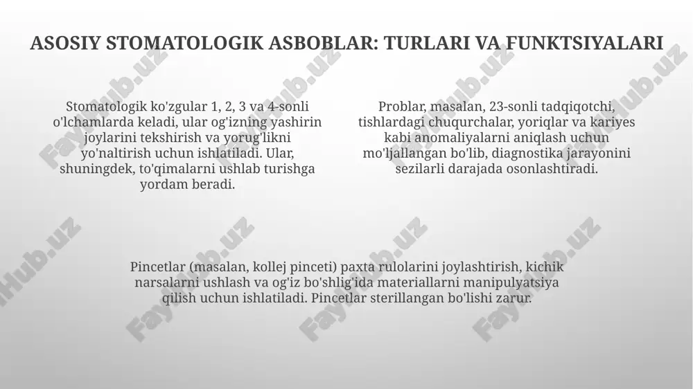 stomatologik asboblar to'plami - Page 4