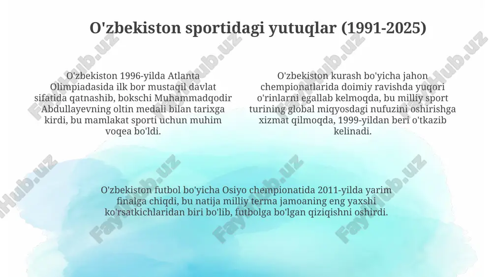 o'zbekistonning sport sohasidagi yutuqlari (1991-2025) - Page 4