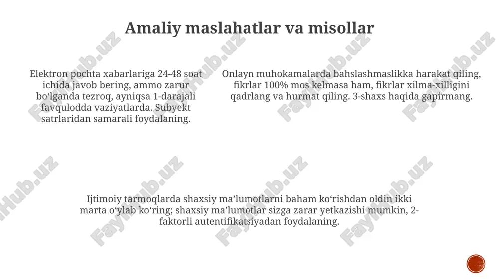 tarmoq odob axloqi infoetika - Page 4