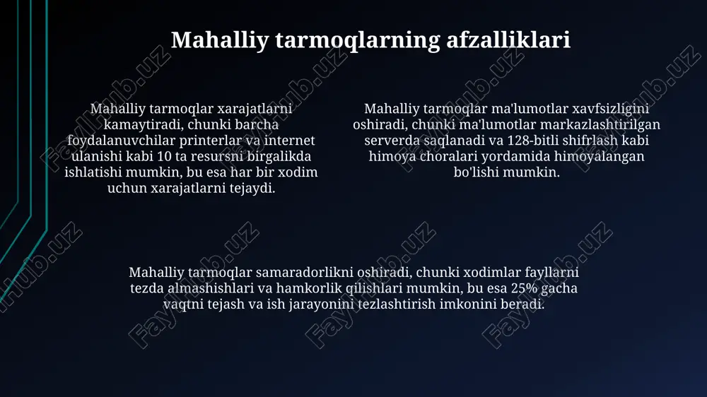 lakol tarmoqlarning turlari va afzalliklari - Page 4