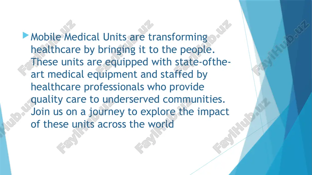 mobile medical units in the world - Page 4