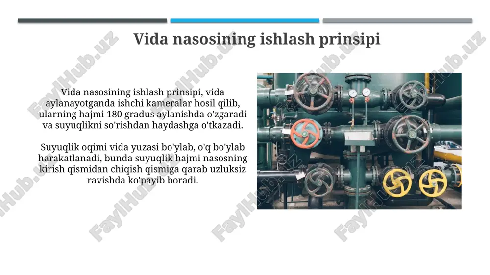 vida nasoslarining tuzilishi va ishlashi - Page 4