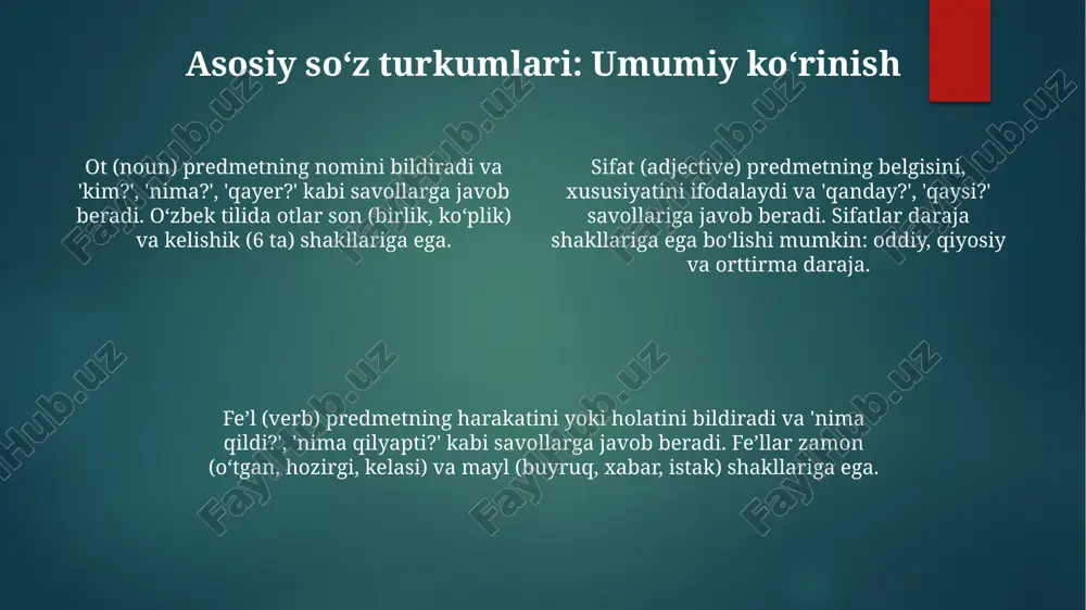 son soʻz turkumi haqida umumiy ma'lumot - Page 4