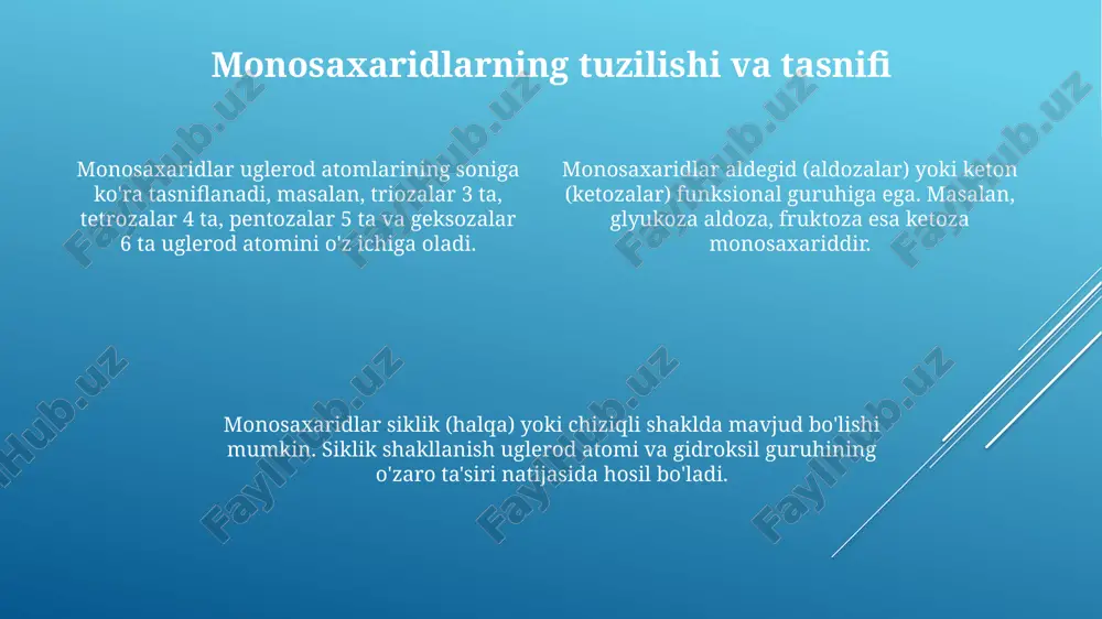 monosaxaridlar va ularning vakillari - Page 4