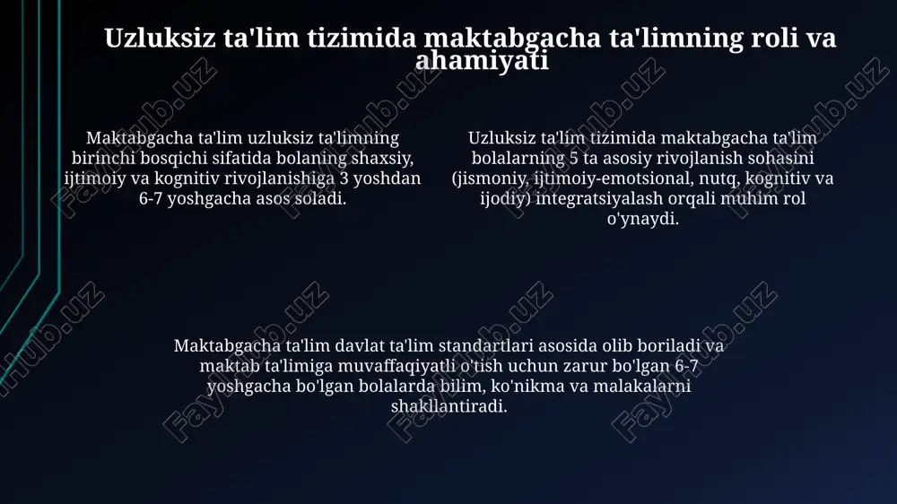 maktabgacha ta'lim - uzluksiz ta'lim - Page 4