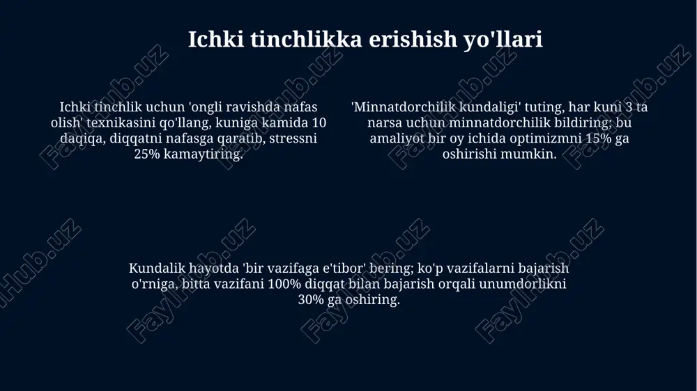tinch va xotirjam yashash baxti - Page 4