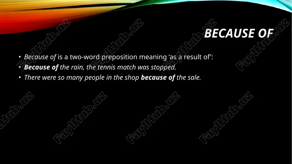 because: meaning and use - Page 4