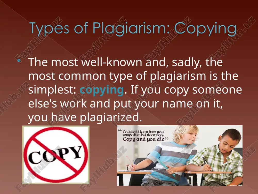 plagiarism and copyright presentation - Page 4