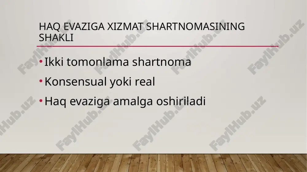 haq evaziga xizmat ko`rsatish - Page 4