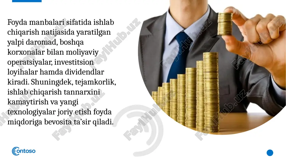 korxona foydasining taqsimlanishi va ishlatilishi - Page 4