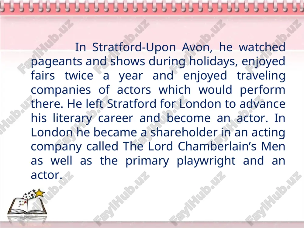 the life and times of william shakespeare - Page 4