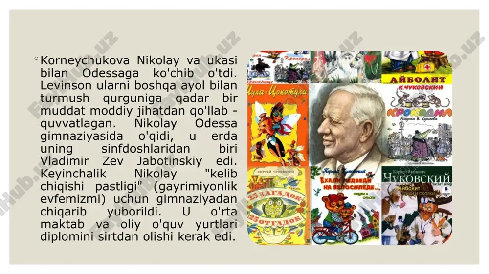 korney chukovskiy haqida - Page 4