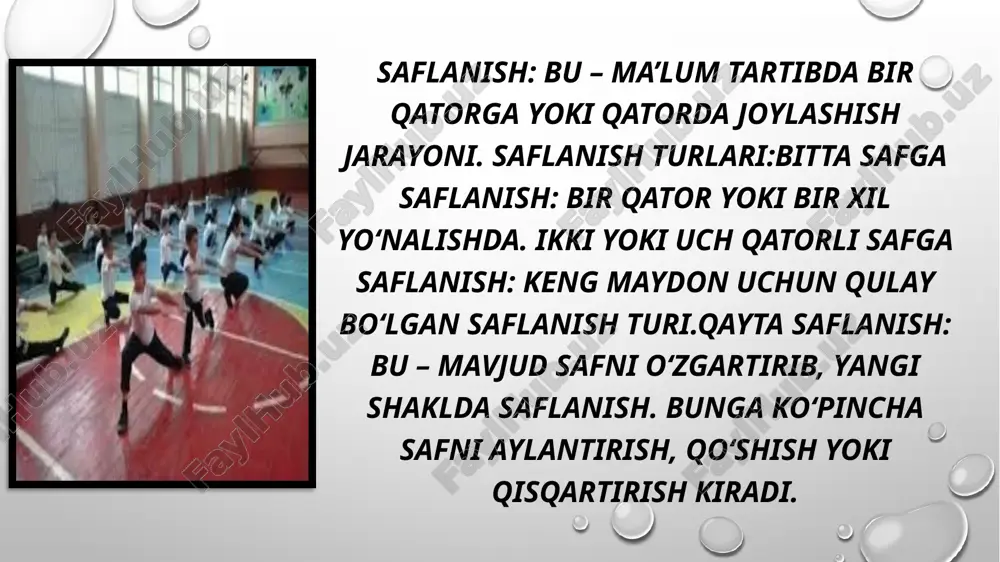 saf mashqlari (gimnastika) - Page 4