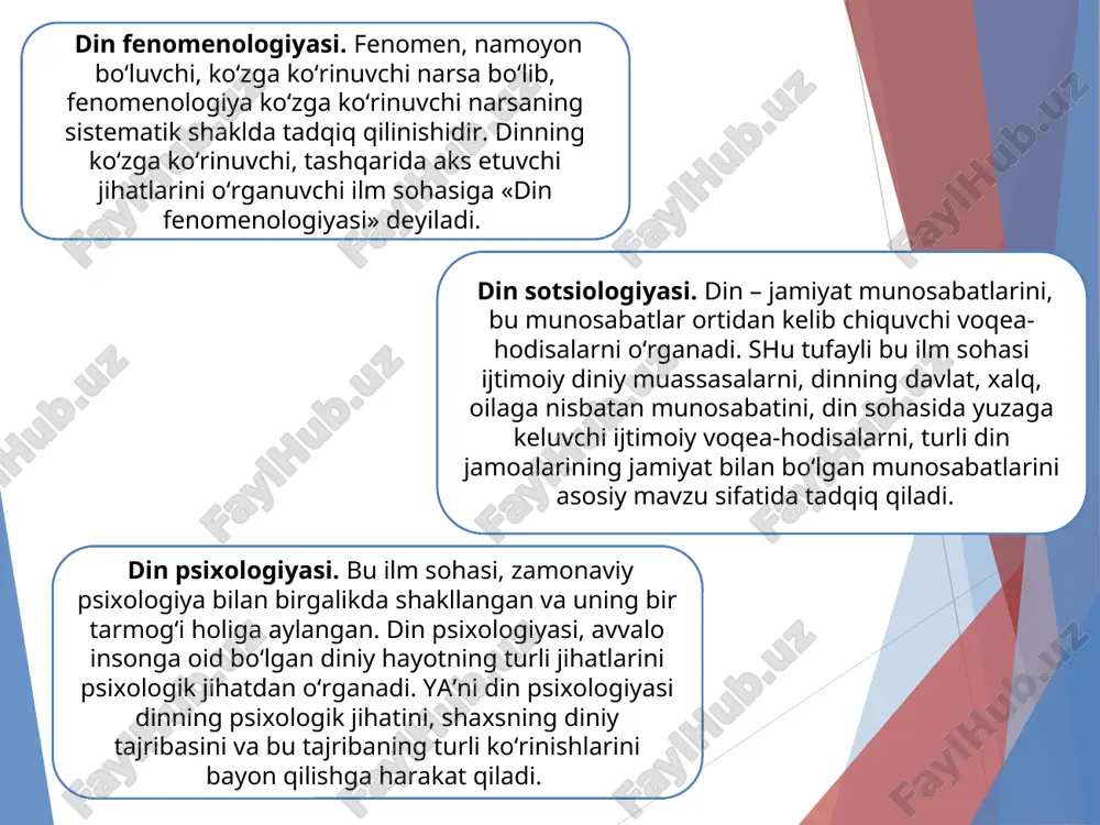 dinshunoslik fanining maqsad va vazifalari - Page 4