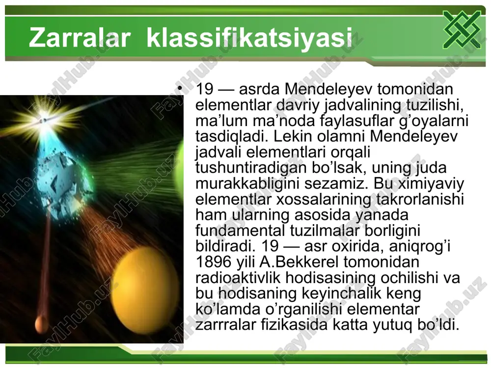 proton, elektron va neytron zarachalarini tavsiflash - Page 4